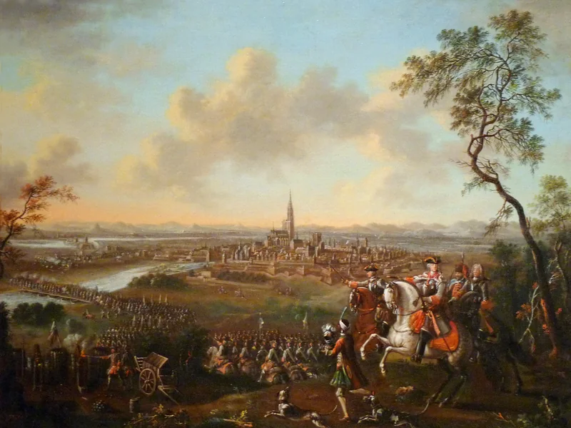 1716-Johann Tobias Sonntag - Duca di Lorena a Strasburgo